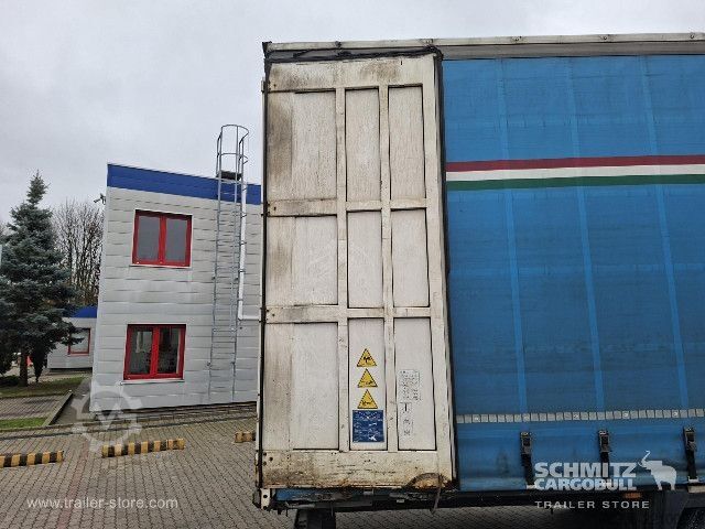 방수포가 설치된 오픈 세미트레일러 Krone Curtainsider Mega
