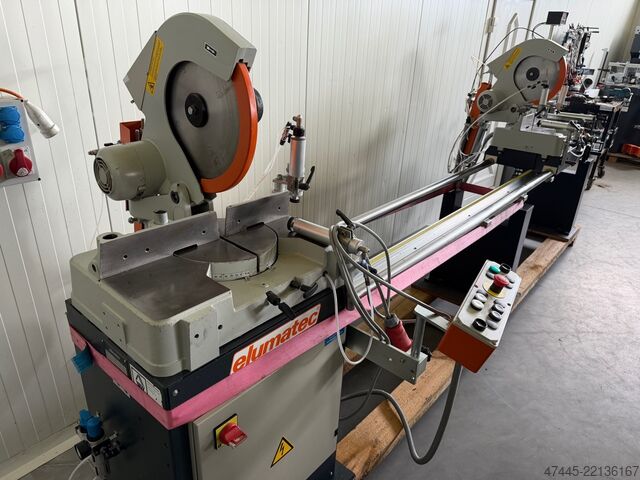 Double miter saw Elumatec DG 79