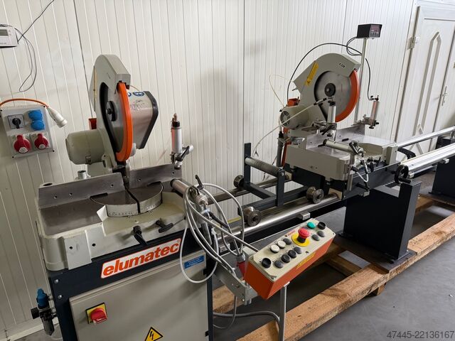 Double miter saw Elumatec DG 79