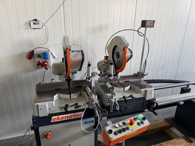 Double miter saw Elumatec DG 79