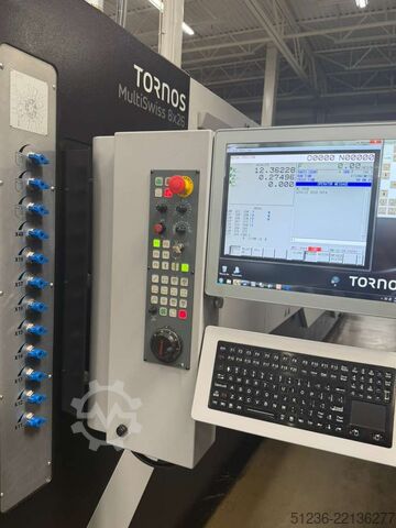 Torno automático TORNOS MultiSwiss 8x26