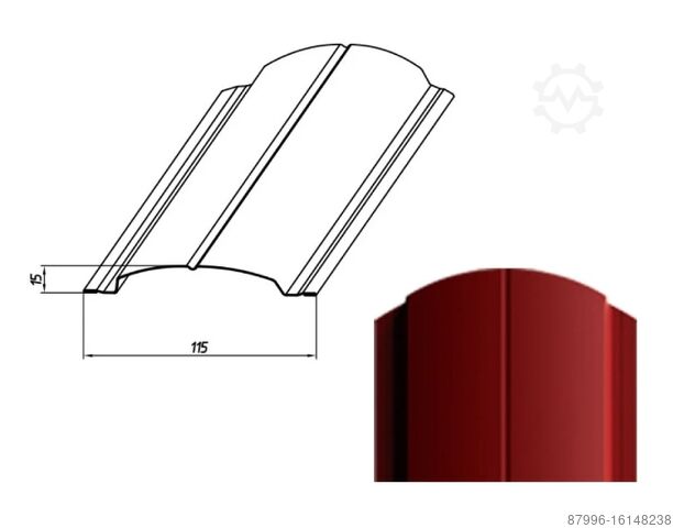 Metalo tvoros rulonų formavimo linija LLC Evolutioner Dura fence metal machine MPF-1 auto
