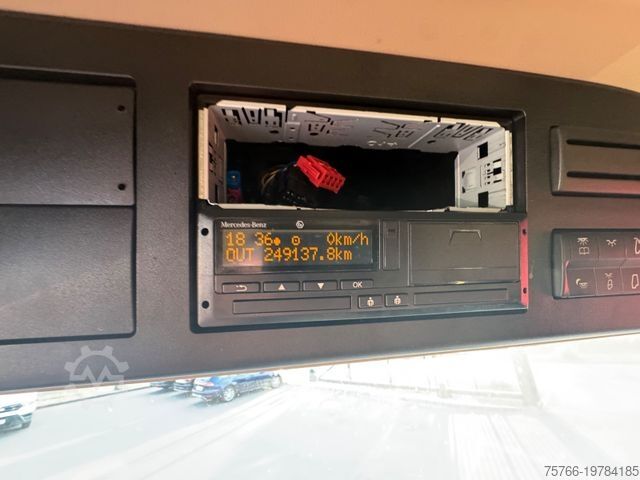 Wissellaadbak vrachtwagen MERCEDES-BENZ ACTROS 2553 L / LENKACHSE / 2 x AHK / MULTIW.