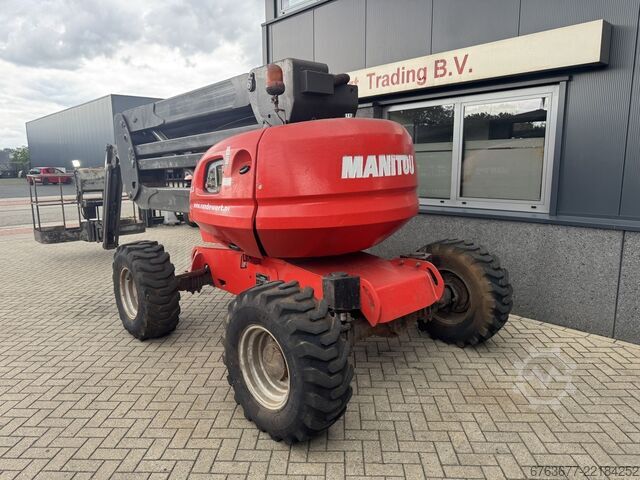 Manitou 180ATJ नकलदार बूम लिफ्ट / कार्य मंच 18.18 मीटर कार्य ऊँचाई 4x4x4 2008 डीजल MANITOU 180ATJ Knikarm hoogwerker / Arbeitsbuhne 18.18M werkhoogte  4x4x4 2008 Diesel