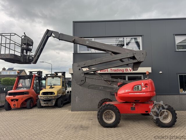 Manitou 180ATJ नकलदार बूम लिफ्ट / कार्य मंच 18.18 मीटर कार्य ऊँचाई 4x4x4 2008 डीजल MANITOU 180ATJ Knikarm hoogwerker / Arbeitsbuhne 18.18M werkhoogte  4x4x4 2008 Diesel
