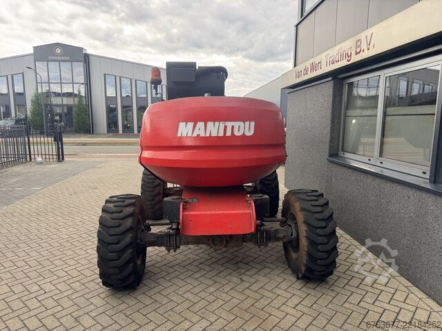 Manitou 180ATJ नकलदार बूम लिफ्ट / कार्य मंच 18.18 मीटर कार्य ऊँचाई 4x4x4 2008 डीजल MANITOU 180ATJ Knikarm hoogwerker / Arbeitsbuhne 18.18M werkhoogte  4x4x4 2008 Diesel