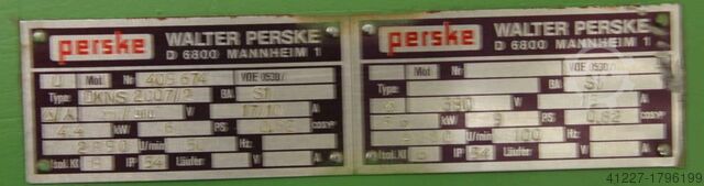 Milling motor for edge processing machines Perske DKNS2007/2