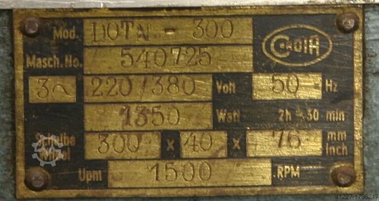 Doble bloque de molienda Cordia DOTN-300