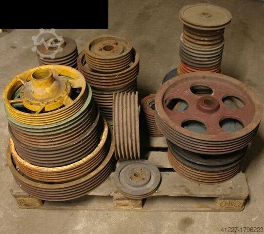 Poleas para correa trapezoidales verschiedene Hersteller verschiedene Groessen