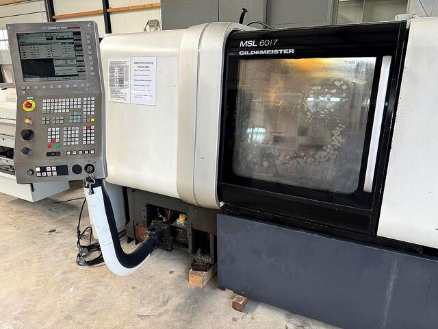 CNC tekinimo staklės GILDEMEISTER DMG MSL 60/7