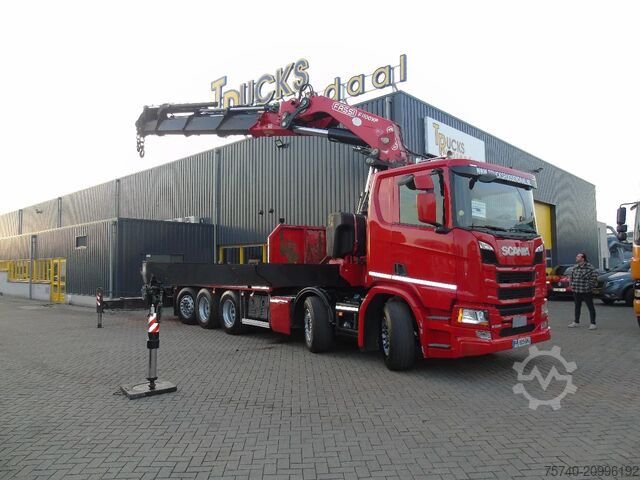 क्रेन ट्रक Scania R 500 + FASSI 110 TON 8x HYDRO + 10x4 + EURO 6
