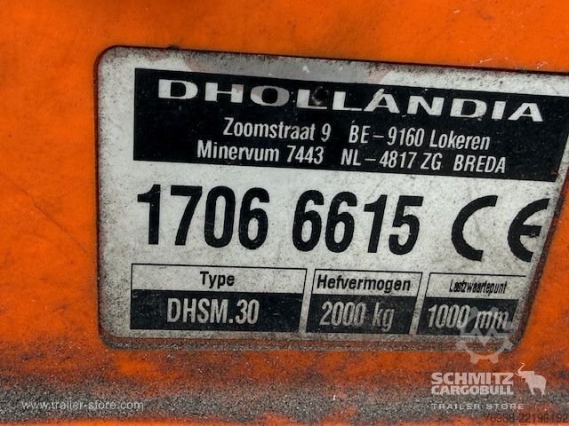 Semirremolque frigorífico Schmitz Cargobull Tiefkühler Standard Ladebordwand
