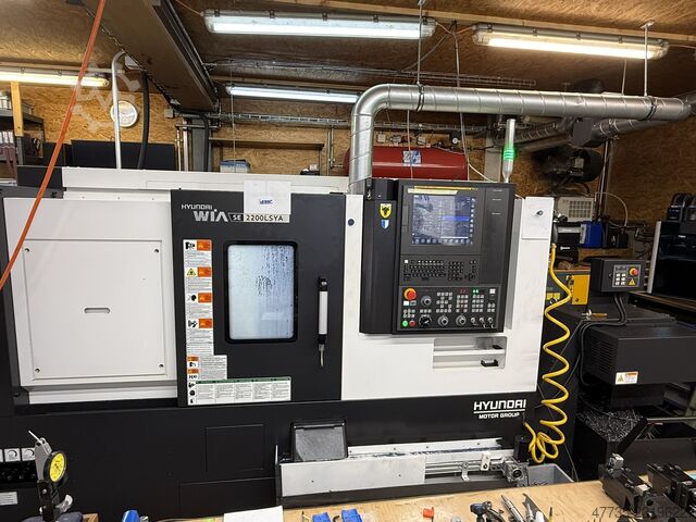 CNC 车铣加工中心 HYUNDAI WIA SE 2200 LSYA