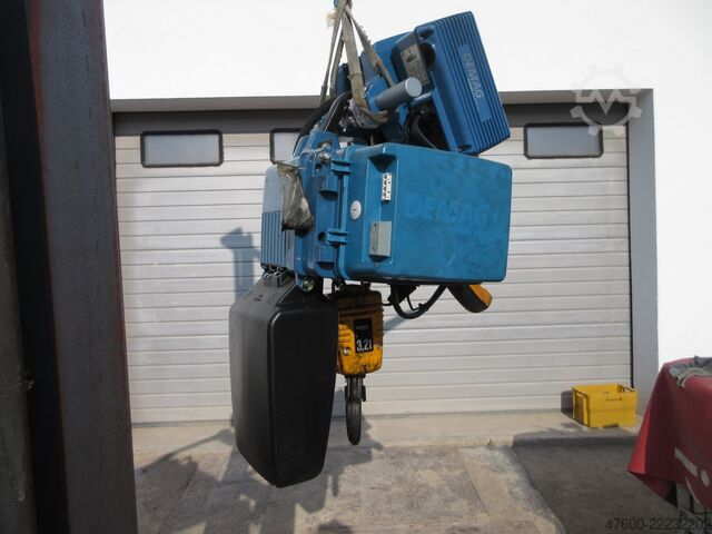 Chain hoist lifting unit crane overhead crane Demag DC Pro Nutzlast 3200KG Kettenzug DC Pro 16-3200 2/1 V4/1 HUB 8m Kran 400V