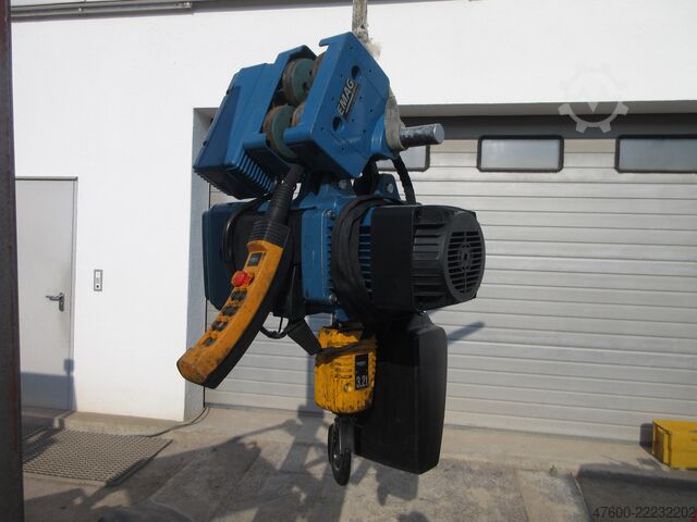 Chain hoist lifting unit crane overhead crane Demag DC Pro Nutzlast 3200KG Kettenzug DC Pro 16-3200 2/1 V4/1 HUB 8m Kran 400V