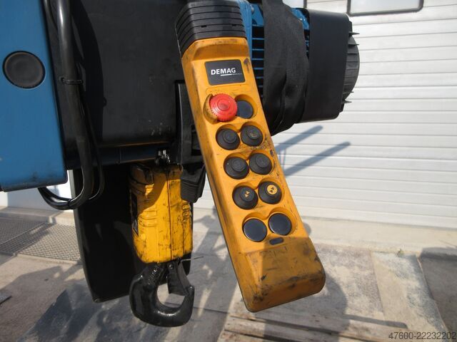 Chain hoist lifting unit crane overhead crane Demag DC Pro Nutzlast 3200KG Kettenzug DC Pro 16-3200 2/1 V4/1 HUB 8m Kran 400V