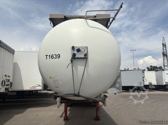 Полуприцеп-цистерна FELDBINDER LEBENSMITTELTANK, CA. 34.000L, 3 KAMMERN, TROMMELBREMSEN
