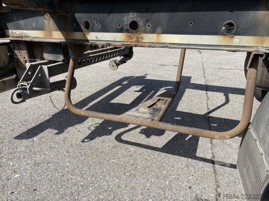 Swap chassis trailer KRONE ZZ/DC07 TANDEM-LAFETTE, STANDARD,   BPW-ACHSEN, HECKABSTüTZUNG