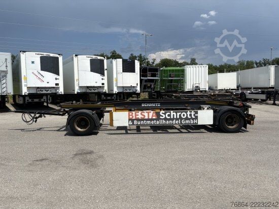 Trailer SCHMITZ ABROLLANHäNGER 2-ACHSIG, DREHKRANZ, ACF20