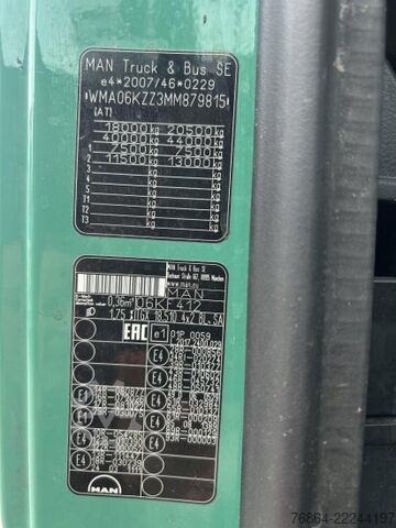 标准牵引车头 MAN TGX 18.510 BLS  EURO 6, RETARDER
