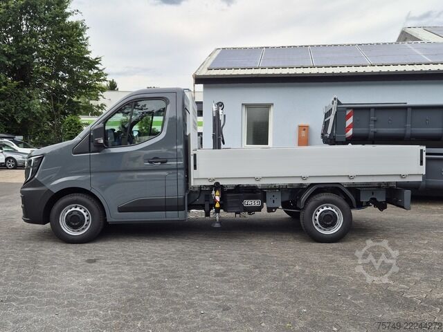 Pick-up kombi renault Master L2H1 (neues Mod.) Alupritsche m. Kran