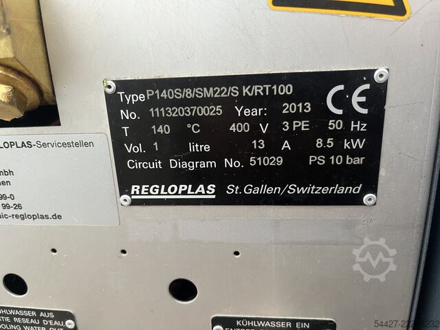 Pajisjet e kontrollit të temperaturës Regloplas P140S/8/PM23/S K/RT 100