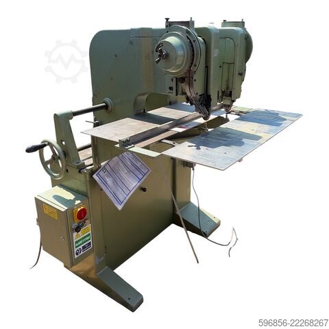 Constantin Hang Tipo 150 3P – máquina ojaladora / remachadora de doble husillo Constantin Hang Typ 150 3P – dwuwrzecionowa oczkarka / nitownica Constantin Hang Typ 150 3P – dwuwrzecionowa oczkarka / nitownica