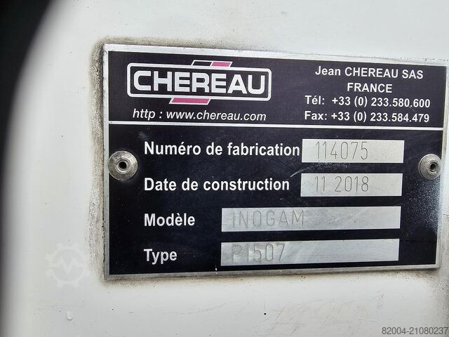 Jäähdytetyt/pakastetut kuljetukset CHEREAU iNOGAM/TYPE 1507 | CARRIER VECTOR 1950| DE HOLL...