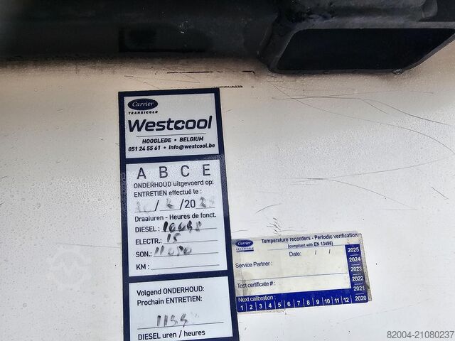 Jäähdytetyt/pakastetut kuljetukset CHEREAU iNOGAM/TYPE 1507 | CARRIER VECTOR 1950| DE HOLL...