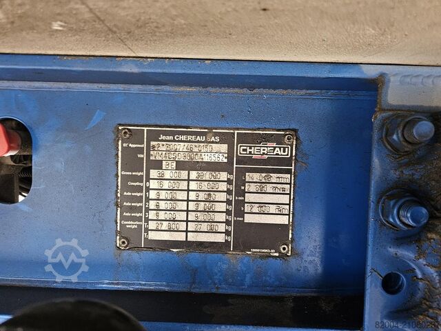 Jäähdytetyt/pakastetut kuljetukset CHEREAU iNOGAM/TYPE 1507 | CARRIER VECTOR 1950| DE HOLL...