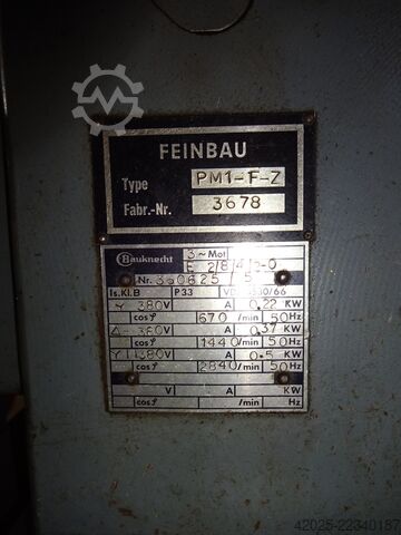 Makinë torno precize Scherer Feinbau PM