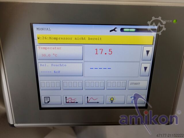 Ruang uji iklim 335 liter dengan kelembaban Vötsch VCS 7034-5 -70°C bis +180°C