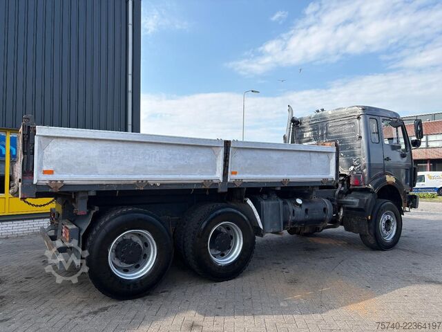 3-smerni kiper Mercedes-Benz SK 2228 + V8 + 6x4 + manual + 3 SIDE TIPPER