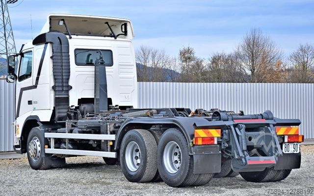 Камион с кука за контейнери VOLVO FH 500 * Abrollkipper * TOPZUSTAND / 6x4
