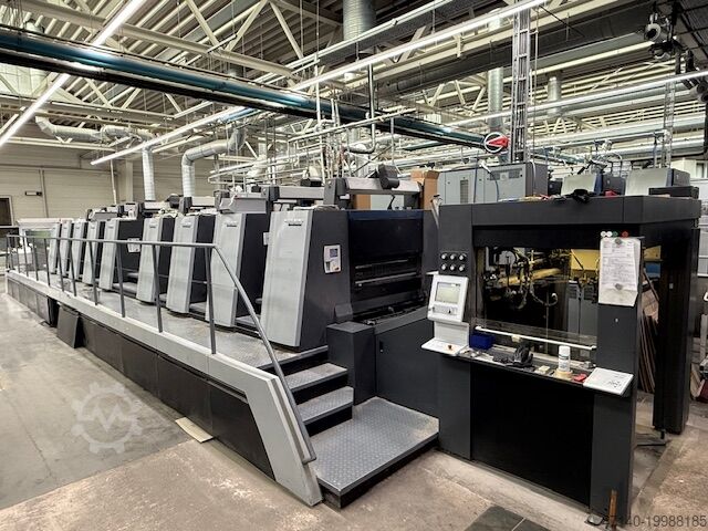 Machine d'impression offset Heidelberg XL 106-8-P+L