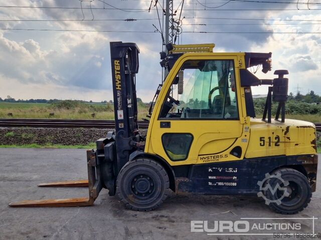 4-Rad-Gabelstapler Hyster H5.5FT
