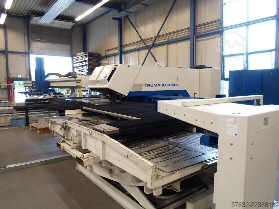 лазерный пробивной станок TRUMPF Trumatic 6000-1600 inkl. Sheetmaster