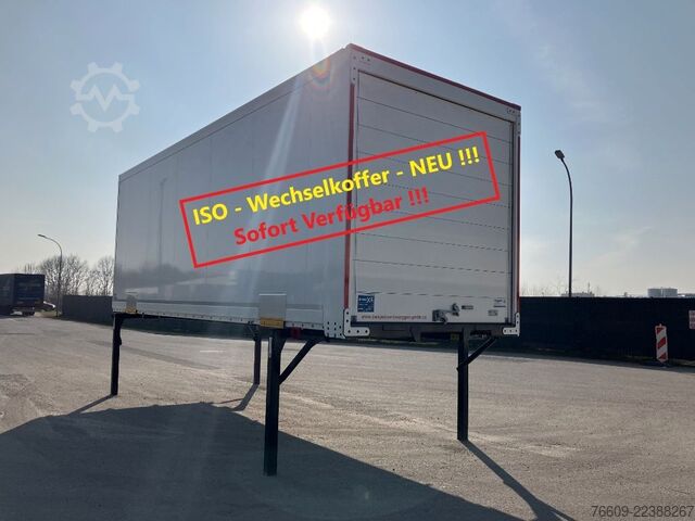 Kėbulas keičiamas priekaba KRONE Wechselbrücke Kühlaufbau