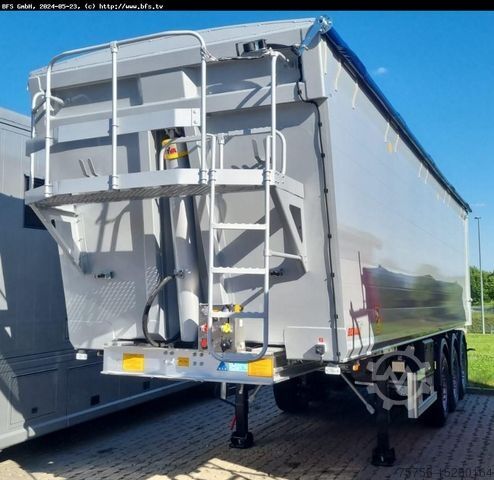 Damperli yarı römork BENALU BULKLINER S  Kippauflieger Vollaluminium 51,5 m³