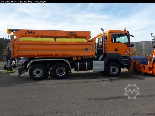 Kipper LKW MAN TGS 28.500 6x4-4 BL 3-Seiten-Kipper, Bordmatik l