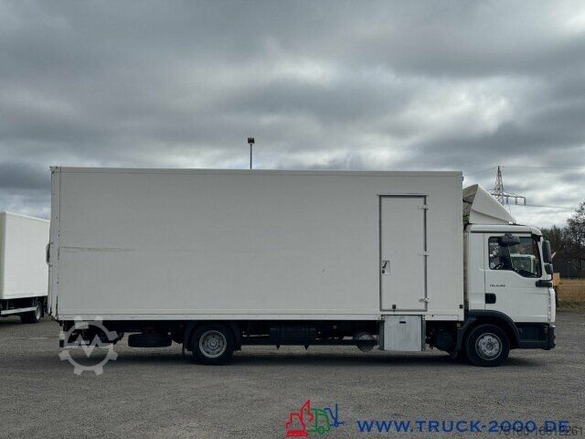 Furgoneta caja MAN TGL 8.180 LBW BÄR 1.000 kg Standheizung + Klima