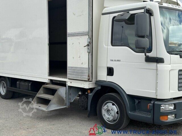 Furgoneta caja MAN TGL 8.180 LBW BÄR 1.000 kg Standheizung + Klima