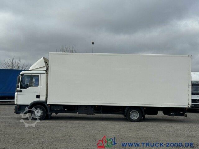 Furgoneta caja MAN TGL 8.180 LBW BÄR 1.000 kg Standheizung + Klima