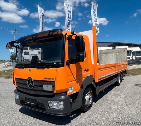 Sonderausbau-Transporter MERCEDES-BENZ Atego 821 L Pritsche6,10m/3 Sitze/Nur 70 tkm/Top
