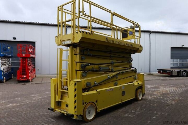 Thang máy cắt kéo PB LIFT S195-12ES Electric, 19.6m Working Height, 700