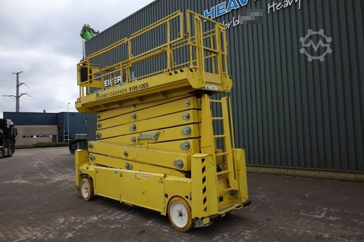 Thang máy cắt kéo PB LIFT S195-12ES Electric, 19.6m Working Height, 700