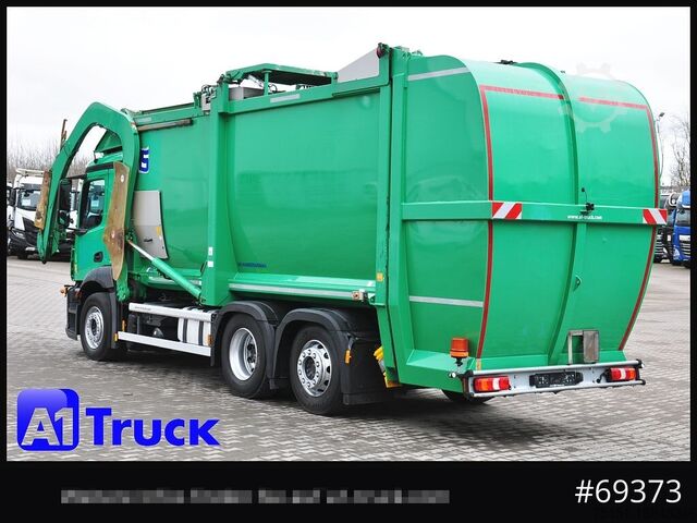 Camião de lixo MERCEDES-BENZ Antos 2533, HS Millenium XXL37 Überkopflader,