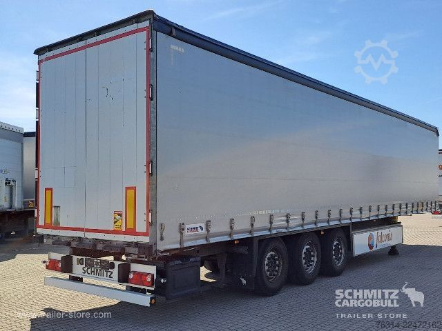 Open semitrailer with tarp Schmitz Cargobull Curtainsider Standard Getränke