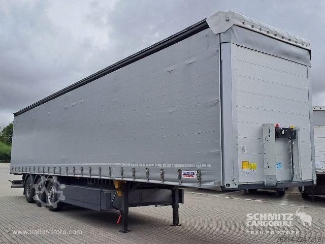 Open semitrailer with tarp Berger Curtainsider Standard