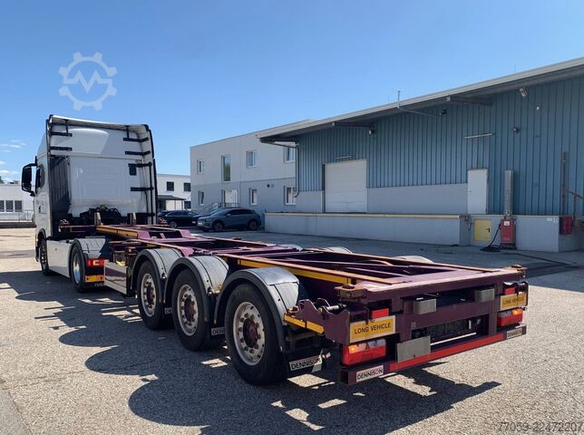 Semirremolque con caja intercambiable DENNISON Extendable 1x20'/2x20' /1x40'  (( 6X ))